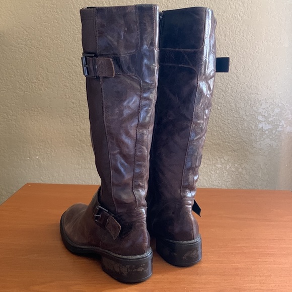 AQUATALIA Distressed Tall Riding Boots - Picture 15 of 15